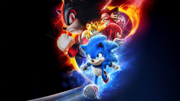 Sonic The Hedgehog 3 The Ultimate Speedster Wallpaper