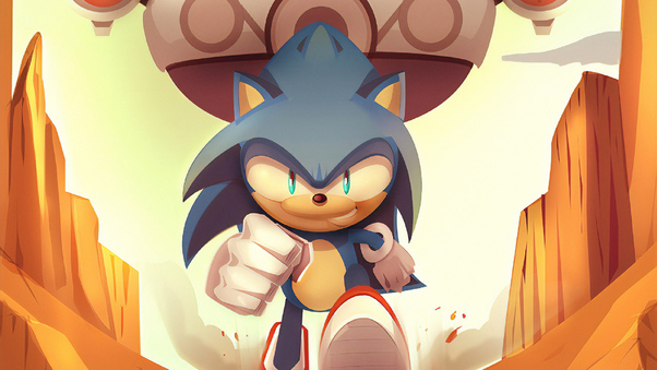 Sonic The Hedgehog Artwork Wallpaper