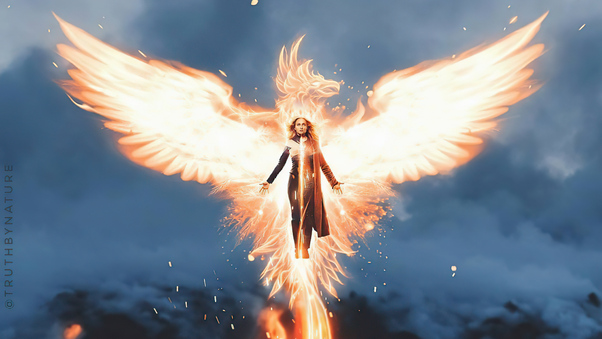 Sophie Turner As Phoenix Fanart 4k Wallpaper