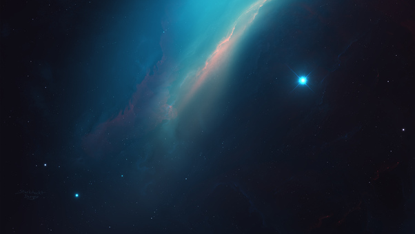 Space Nebula Art 4k Wallpaper