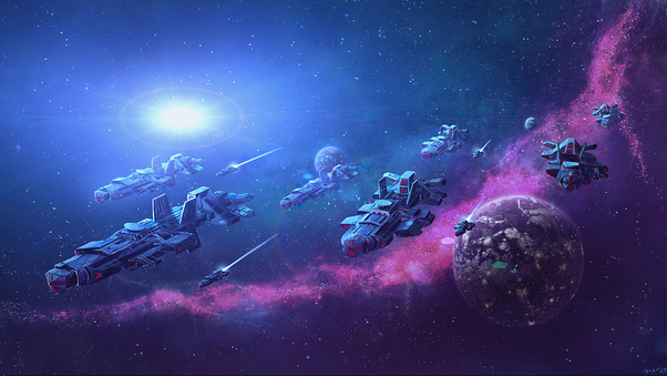Space Ships 4k Wallpaper