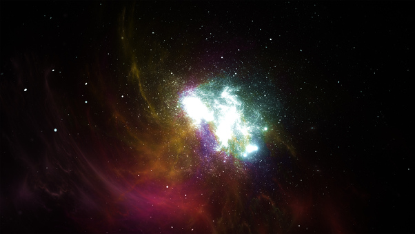 Space Stars Abstract 4k Wallpaper