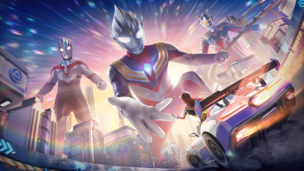 Speed Drifters X Ultraman Wallpaper