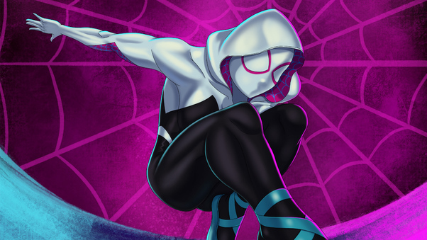 Spider Gwen Into The Spiderverse Wallpaper