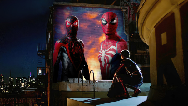 Spider Man 2 PS5 2023 Wallpaper
