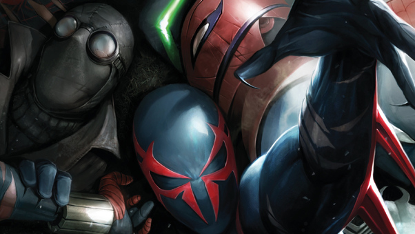 Spider Man 2099 Comicbook Poster Wallpaper