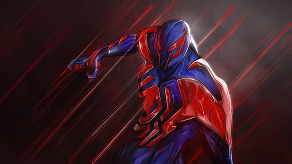 Spider Man 2099 In Action Wallpaper