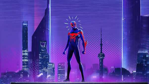 Spider Man 2099 Spider Verse Wallpaper
