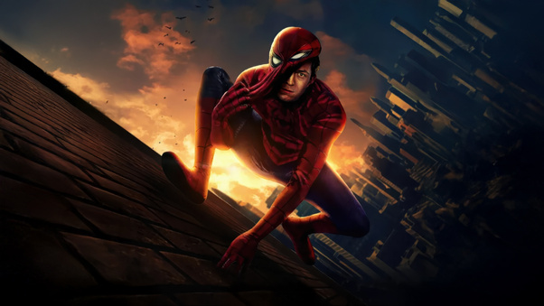 Spider Man A Brand New Beginning (1336x768) Resolution Wallpaper