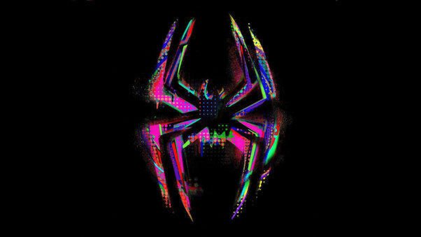 Spider Man Across The Spider Verse 2023 Logo Wallpaper