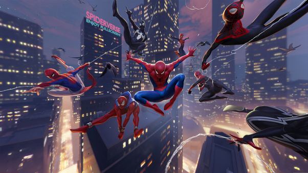 Spider Man Across The Spiderverse 4k 2023 Wallpaper