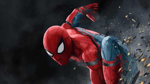 Spider Man Action Wallpaper