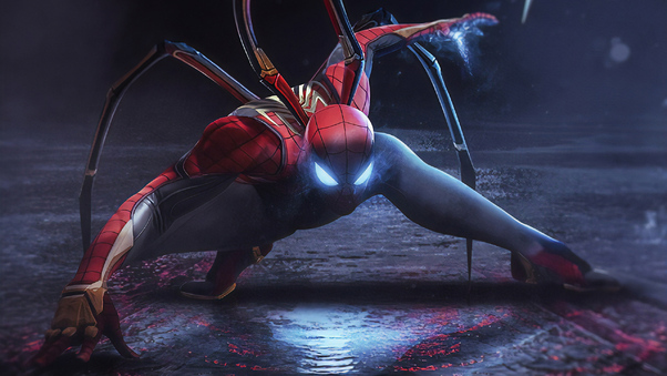 Spider Man Armour Wallpaper