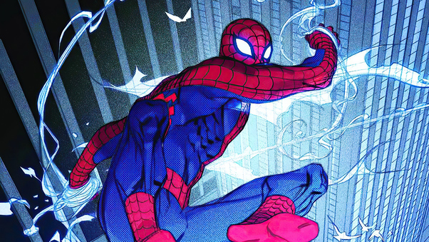 Spider Man Around The City Wallpaper