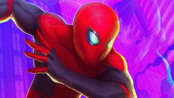 Spider Man Closeup Art Wallpaper