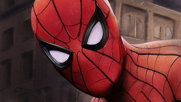 Spider Man Closeup Wallpaper