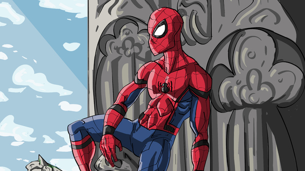 Spider Man Comic Art 5k Wallpaper