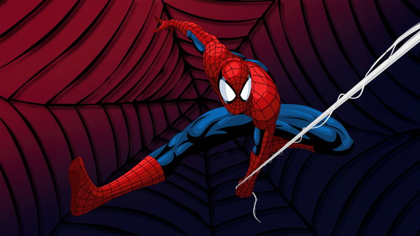 Spider Man Heroic Stance Wallpaper