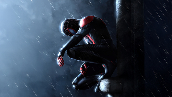 Spider Man In Motion Wallpaper