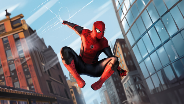 Spider Man In Queens Wallpaper