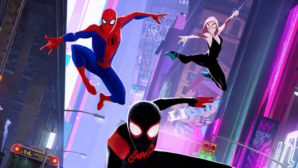 Spider Man Into The Spider Verse Chinese Poster 2018 Wallpaper