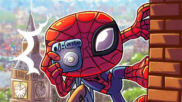 Spider Man Make A Shot Wallpaper