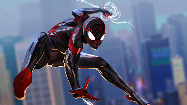 Spider Man Miles 2020 4k Wallpaper