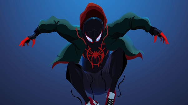 Spider Man Miles 4k Wallpaper