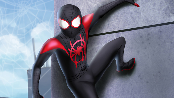 Spider Man Miles City 4k Wallpaper