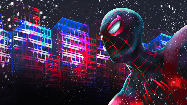 Spider Man Miles Morales 2020 New Wallpaper