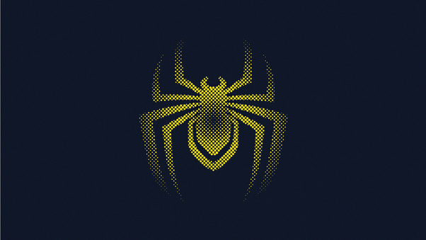 Spider Man Miles Morales Logo Minimal 4k Wallpaper