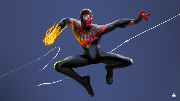 Spider Man Miles Morales Marvel 4k Wallpaper
