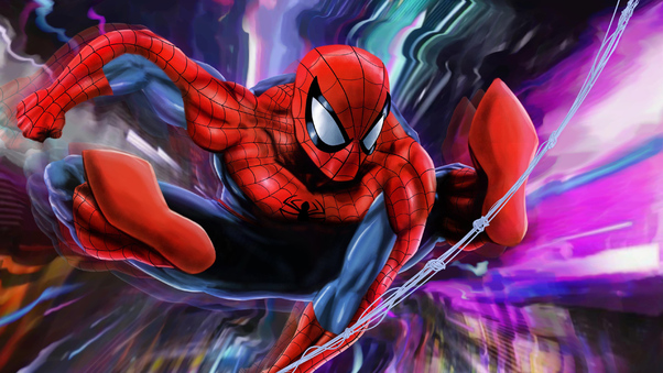 Spider Man New Colorful 4k Wallpaper
