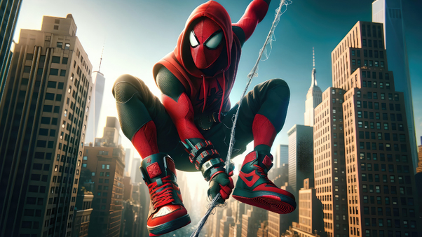 Spider Man Protecting New York Wallpaper