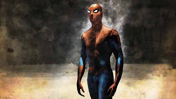 Spider Man Sketch Art Wallpaper