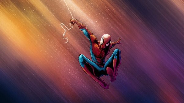 Spider Man Sketchy Adventures Wallpaper