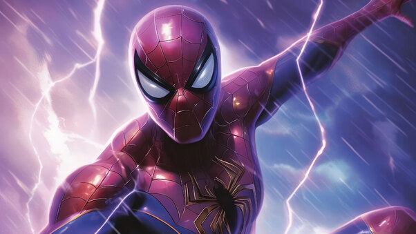 Spider Man Swing Wallpaper