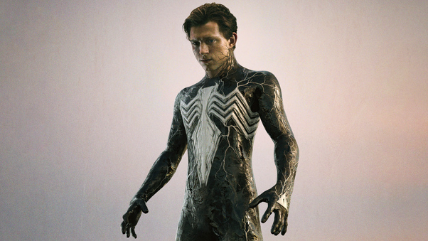 Spider Man Symbiote Suit 2022 5k Wallpaper