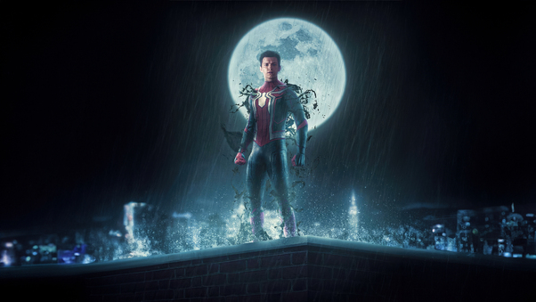 Spider Man The Night Protector Wallpaper