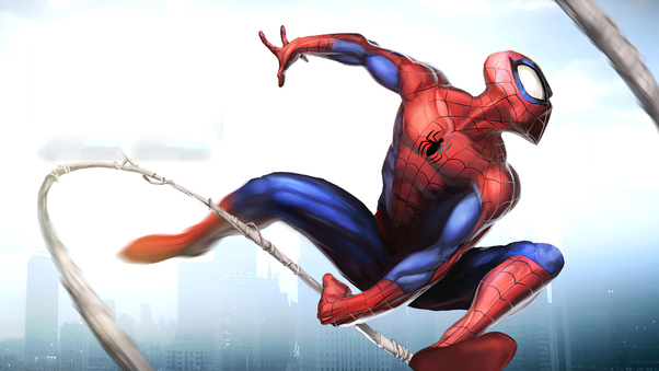 Spider Man Unlimited Art Wallpaper