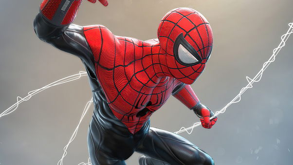 Spider Man Web 4k Wallpaper