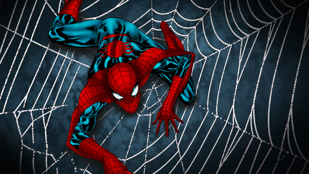 Spider Man Web Wallpaper
