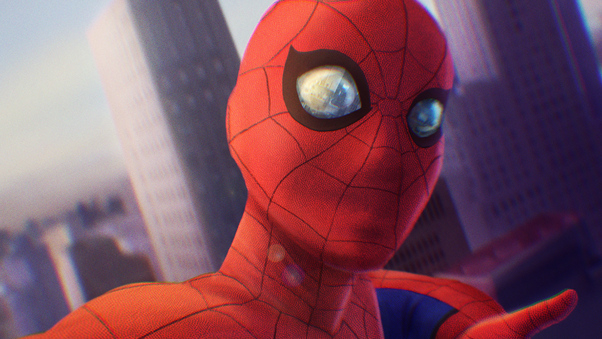 Spider Selfie Wallpaper