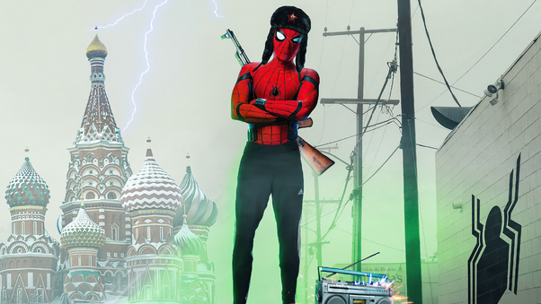 Spider Slav Concept Poster 4k Wallpaper