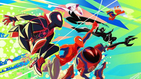 Spider Verse Heroes 4k Wallpaper