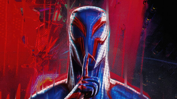 Spiderman 2099 Across The Spiderverse Wallpaper