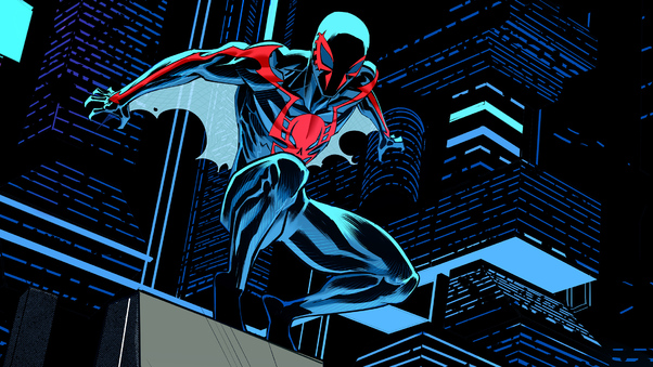 Spiderman 2099 Digital Art Wallpaper