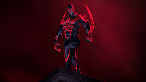 Spiderman 2099 Digital Vigilante Wallpaper