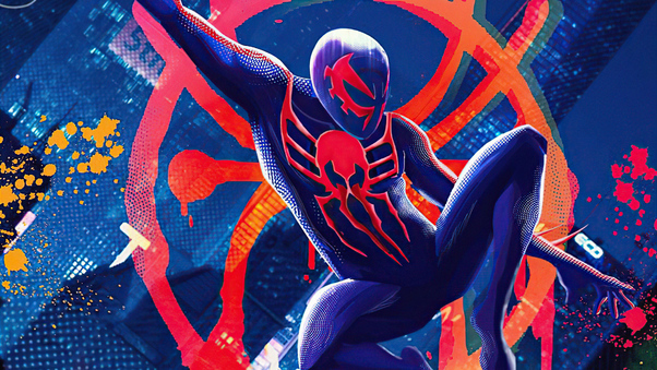 Spiderman 2099 In Multiverse 4k Wallpaper