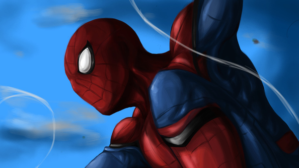 Spiderman 4k Arts Wallpaper